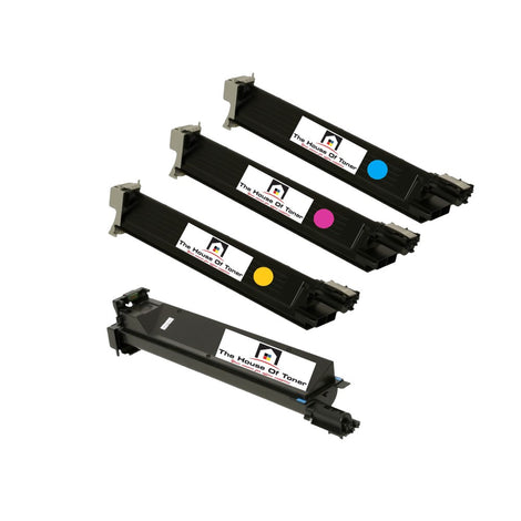 Compatible Toner Cartridge Replacement for KONICA MINOLTA 8938-701, 8938-702, 8938-703, 8938-704 (TN312K, TN312Y, TN312M, TN312C) Black, Cyan, Yellow, Magenta (20K YLD- Black, 12K YLD- Colors) 4-Pack