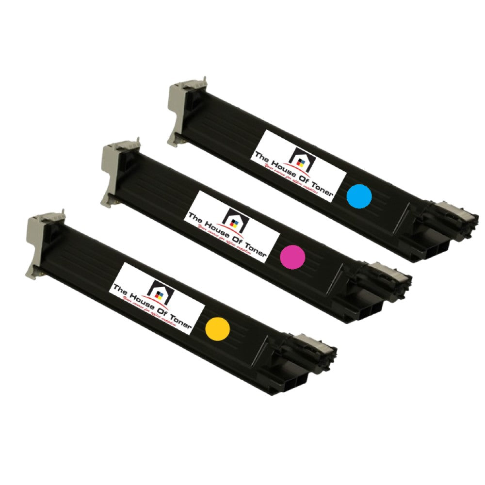 Compatible Toner Cartridge Replacement for KONICA MINOLTA 8938-702, 8938-703, 8938-704 (TN312Y, TN312M, TN312C) Cyan, Yellow, Magenta (12K YLD) 3-Pack