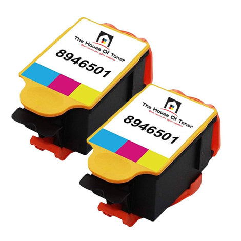 Compatible Ink Cartridge Replacement For Kodak 8946501 (10C, Tri-Color) 425 YLD (2-Pack)