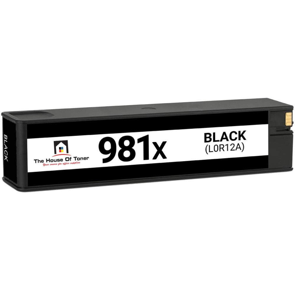 Compatible Ink Cartridge Replacement for HP L0R12A (981XL) High Yield Black (11K YLD)