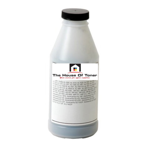 Compatible Toner Bottle Replacement for SHARP AL100TD (AL-100TD) Black (220 Gram)