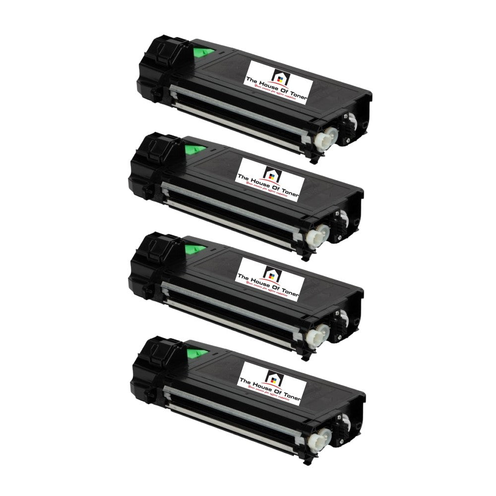 Compatible Toner Cartridge Replacement For SHARP AL100TD (AL-100TD) Black (6K YLD) 4-Pack