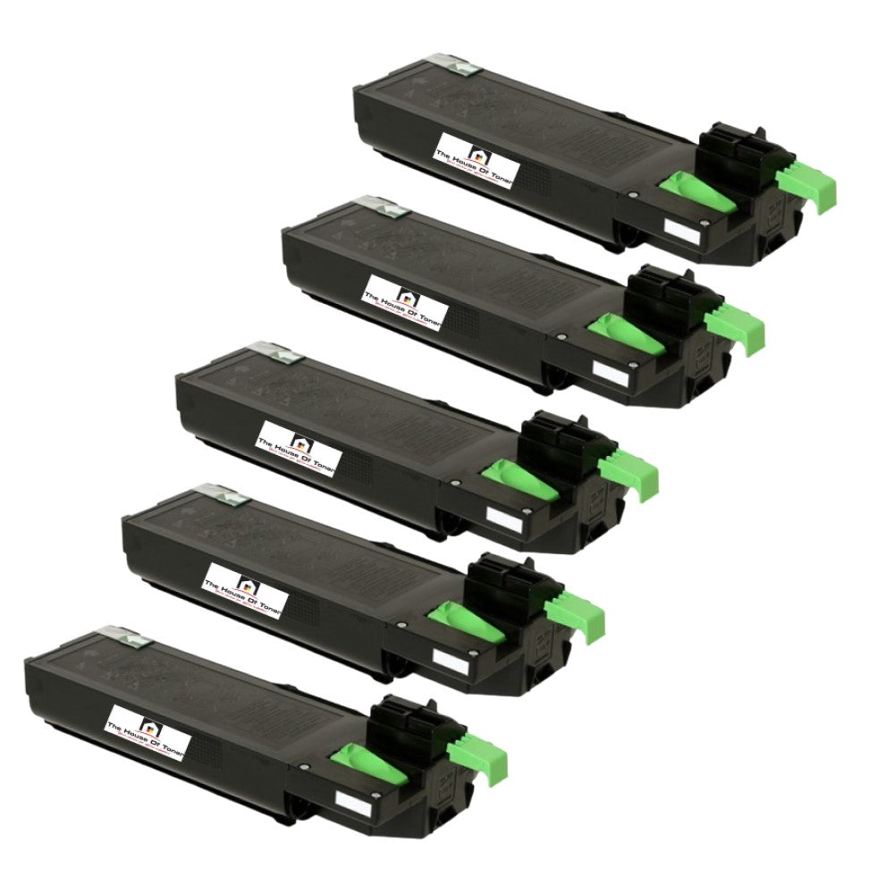 Compatible Toner Cartridge Replacement for SHARP AR152NT (AR-152NT) Black (8K YLD) 5-Pack