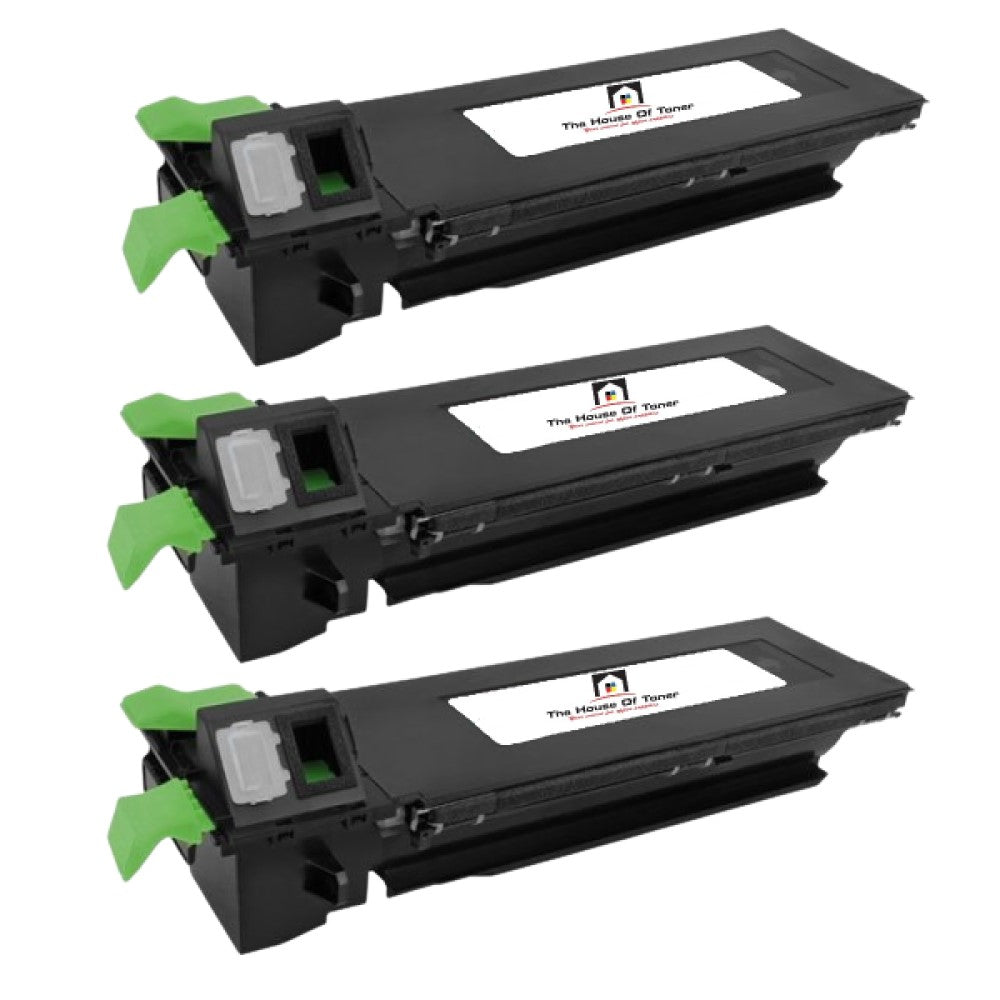 Compatible Toner Cartridge Replacement For SHARP AR202NT (AR-202NT) Black (16K YLD) 3-Pack