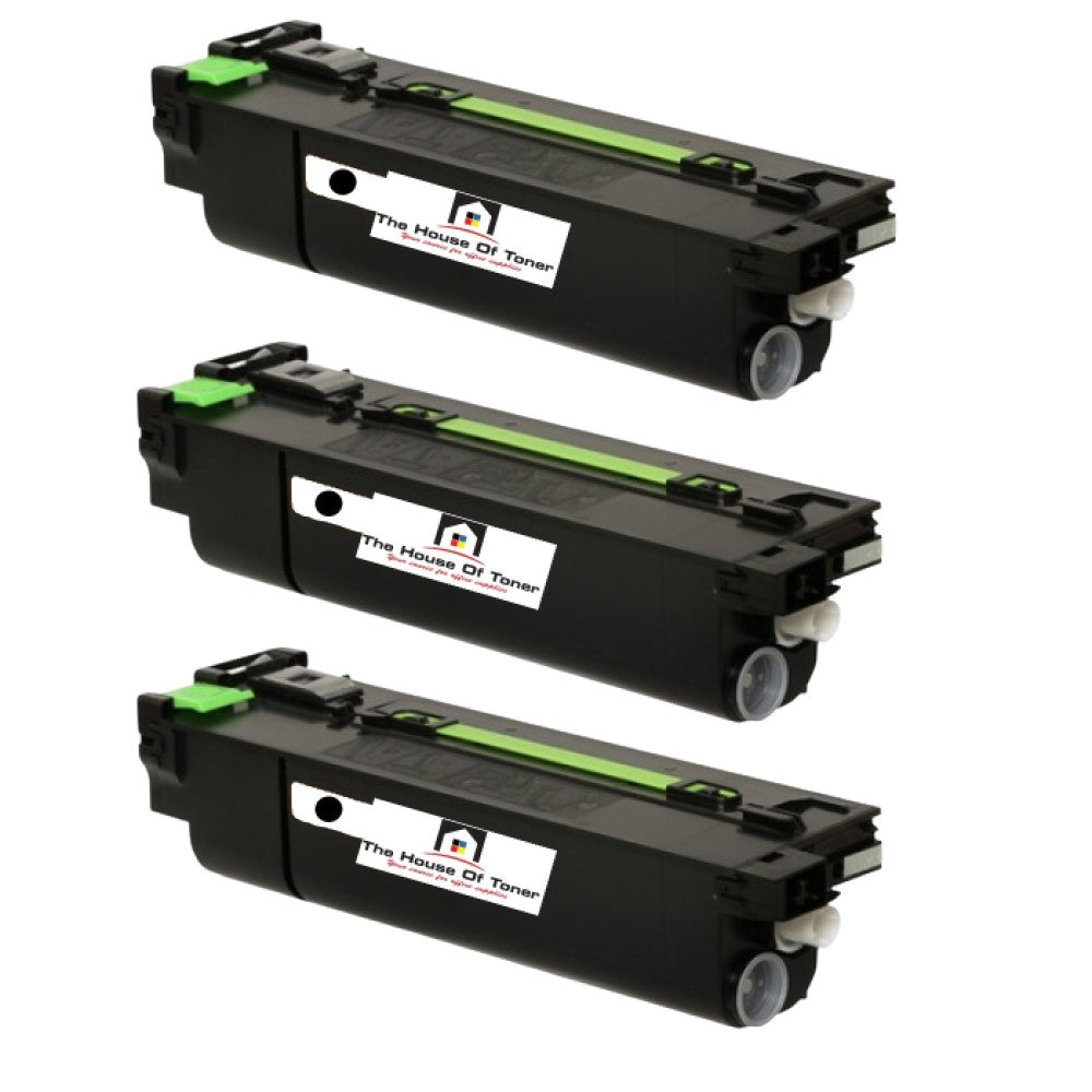 Compatible Toner Cartridge Replacement for SHARP AR455NT (AR-455NT) BLACK (35K YLD) 3-Pack
