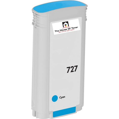 Compatible Ink Cartridge Replacement For HP B3P19A (727) Cyan (130 ML)