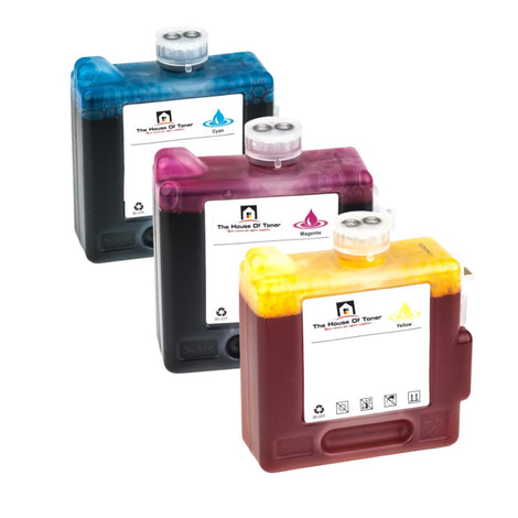 Compatible Ink Cartridge Replacement For CANON 8368A001, 8369A001, 8370A001 (BCI-1421C, M, Y) Cyan, Magenta, Yellow (330 ML) 3-Pack