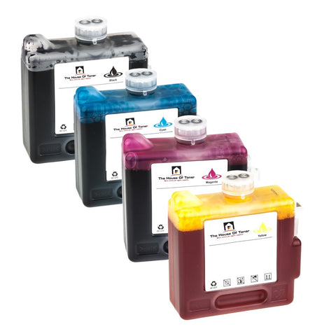 Compatible Ink Cartridge Replacement For CANON 8368A001, 8369A001, 8370A001, 8367A001 (BCI-1421C, M, Y, BK) Cyan, Magenta, Yellow, Black (330 ML) 4-Pack