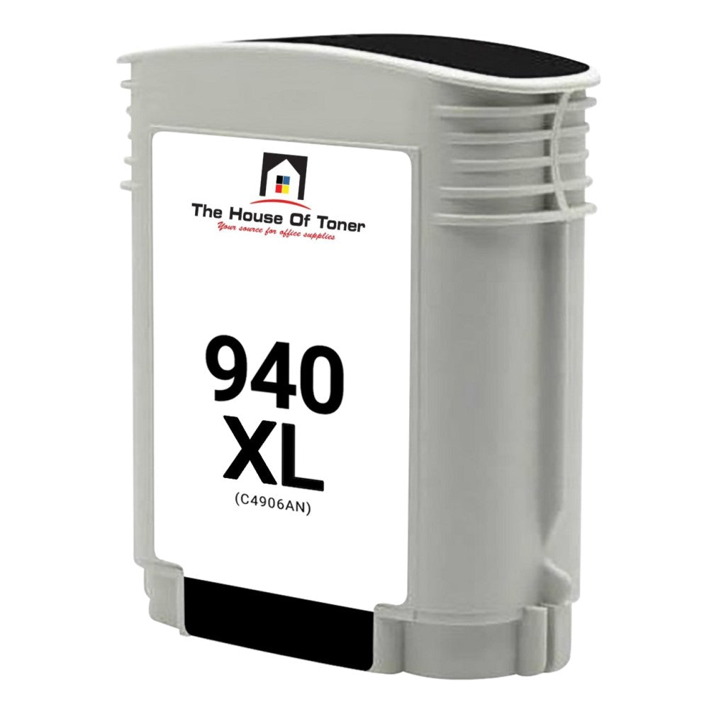 Compatible Ink Cartridge Replacement for HP C4906AN (940XL) Black (69ML)