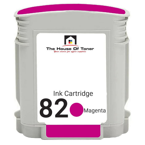 Compatible Ink Cartridge Replacement for HP C4912A (82) Magenta (3.2K YLD)