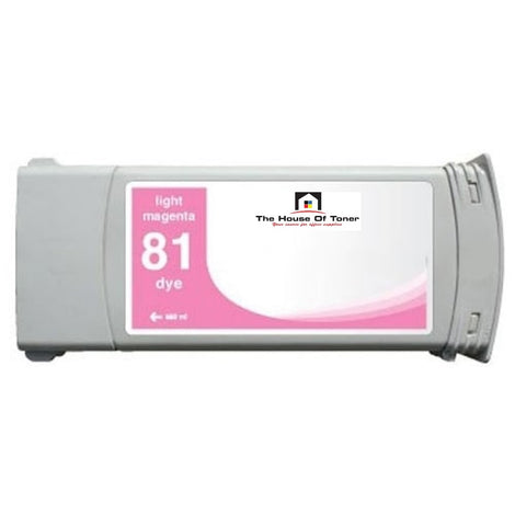 Compatible Ink Cartridge Replacement For HP C4935A (81) Light Magenta (680 ML)
