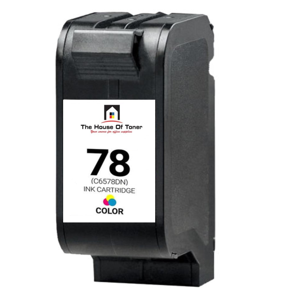 Compatible Ink Cartridge Replacement For HP C6578DN (78) Color (560 YLD)