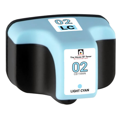 Compatible Ink Cartridge Replacement for HP C8774WN (02) Light Cyan (500 YLD)