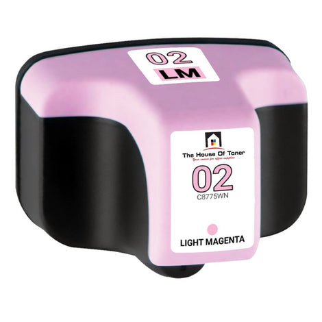 Compatible Ink Cartridge Replacement for HP C8775WN (02) Light Magenta (500 YLD)
