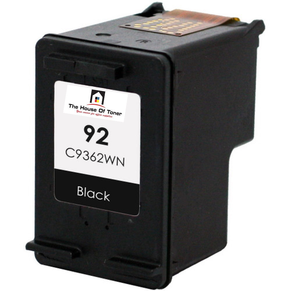 Compatible Ink Cartridge Replacement For HP C9362WN (92) Black (210 YLD)