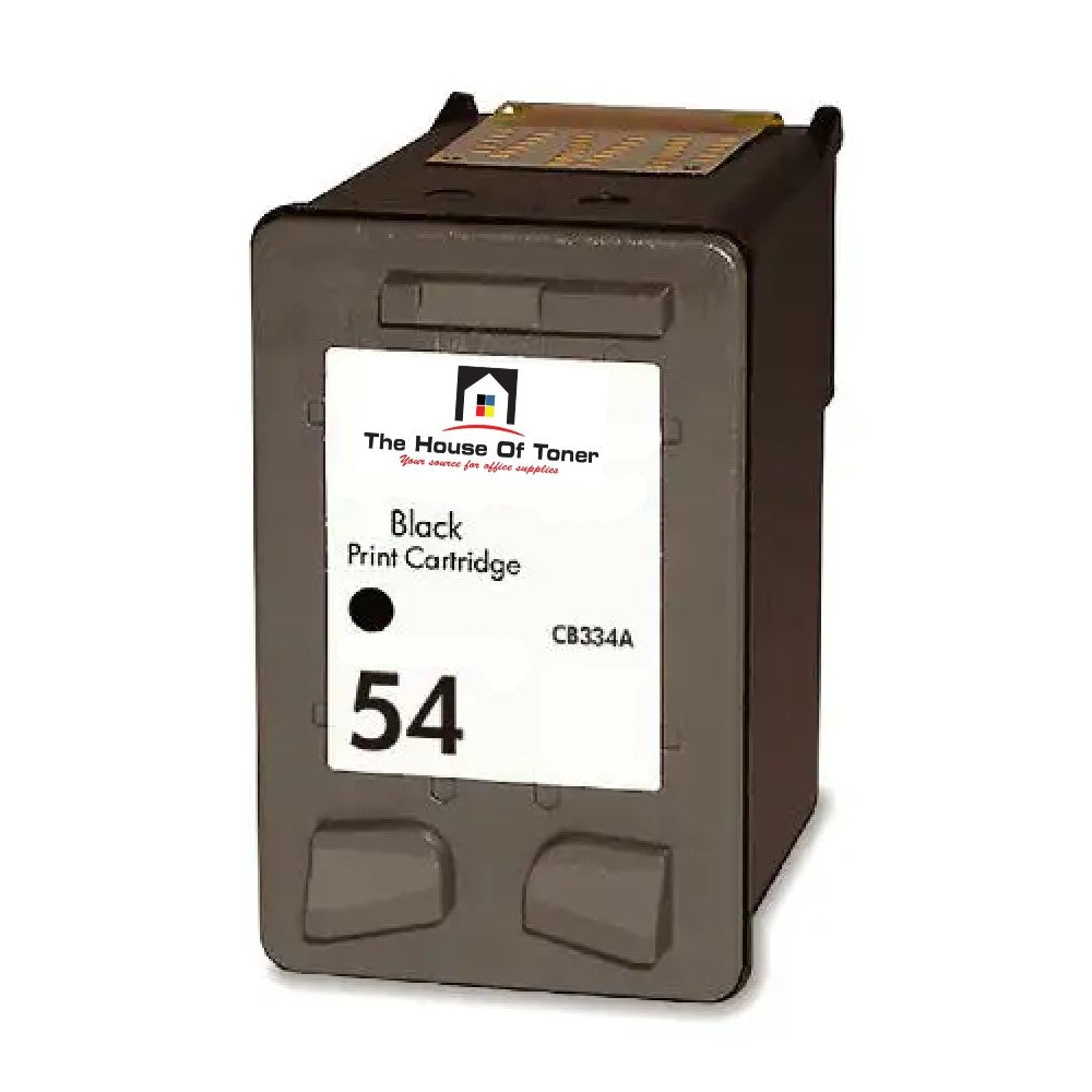 Compatible Ink Cartridge Replacement For HP CB334AN (54) Black (600 YLD)