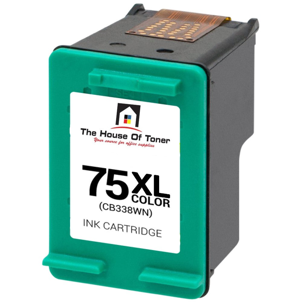 Compatible Ink Cartridge Replacement for HP CB338WN (75XL) Tri-Color (520 YLD)