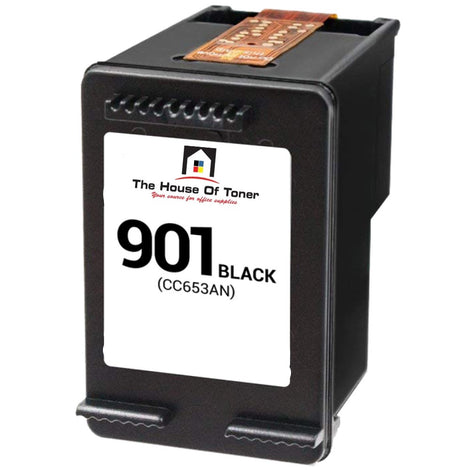 Compatible Ink Cartridge Replacement for HP CC653AN (901) Black (200 YLD)