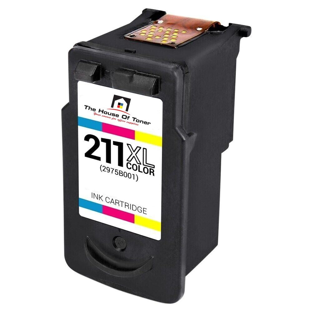 Compatible Ink Cartridge Replacement for CANON 2975B001 (CL-211XL) Tri-Color (350 YLD)