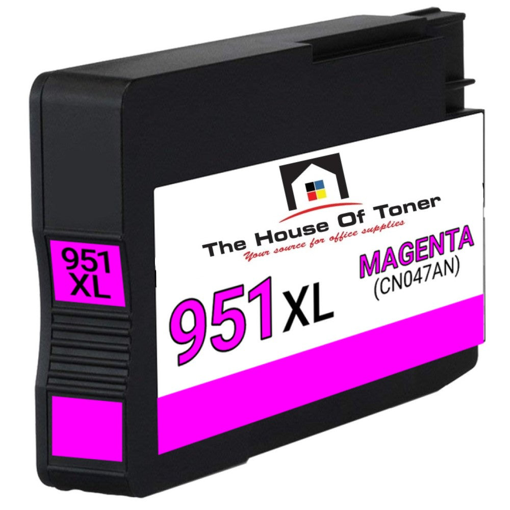 Compatible Ink Cartridge Replacement for HP CN047AN (951XL) Magenta (1.5K YLD)