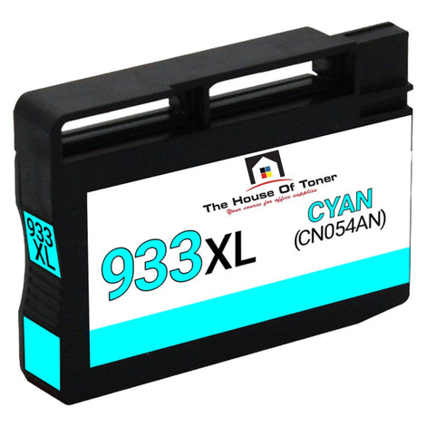 Compatible Ink Cartridge Replacement for HP CN054AN (933XL) Cyan (825 YLD)