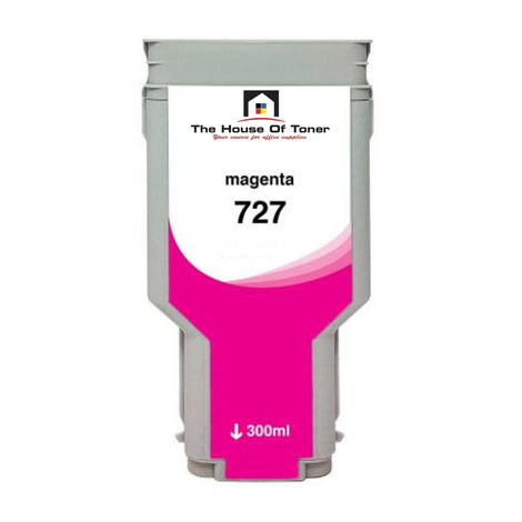Compatible Ink Cartridge Replacement For HP F9J77A (727) Magenta (300 ML)