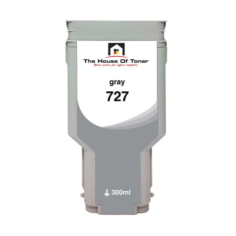 Compatible Ink Cartridge Replacement For HP F9J80A (727) Gray (300 ML)