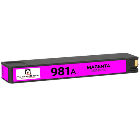 Compatible Ink Cartridge Replacement for HP J3M69A (981A) Magenta (6K YLD)