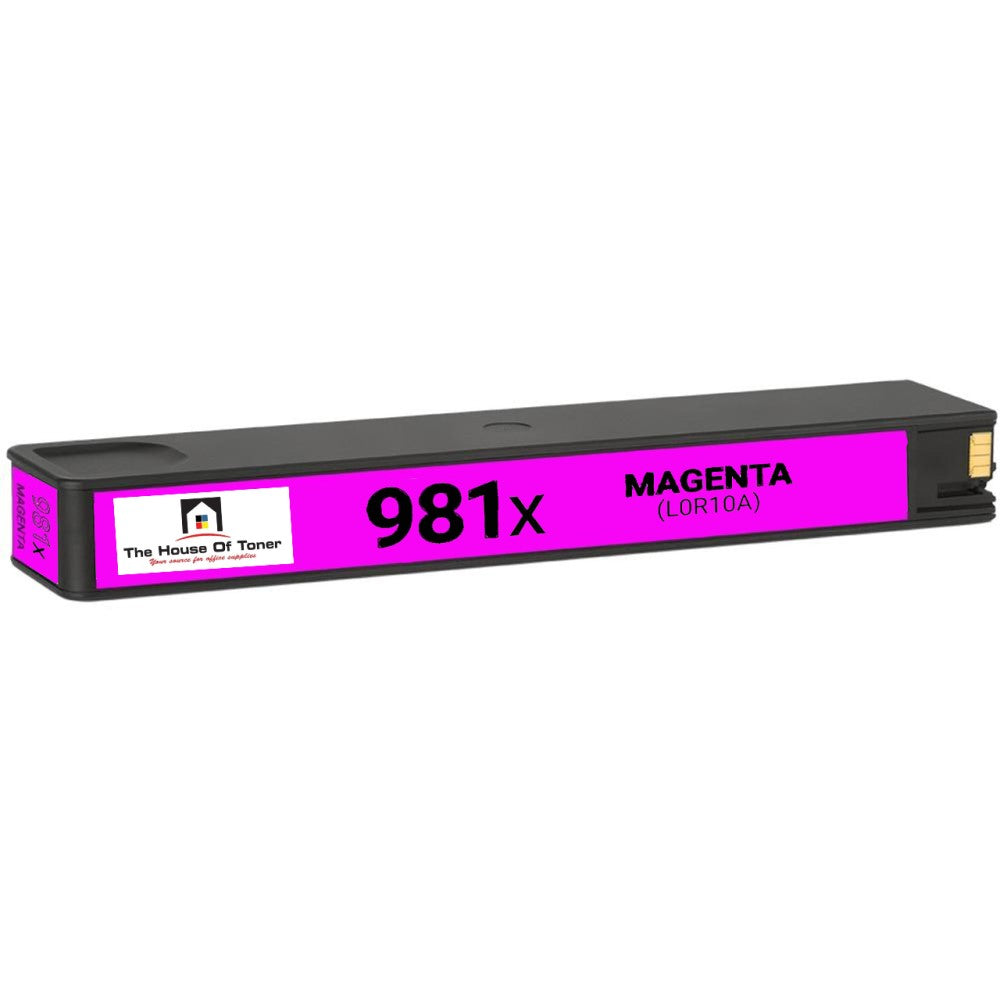 Compatible Ink Cartridge Replacement for HP L0R10A (981X) Magenta (10K YLD)