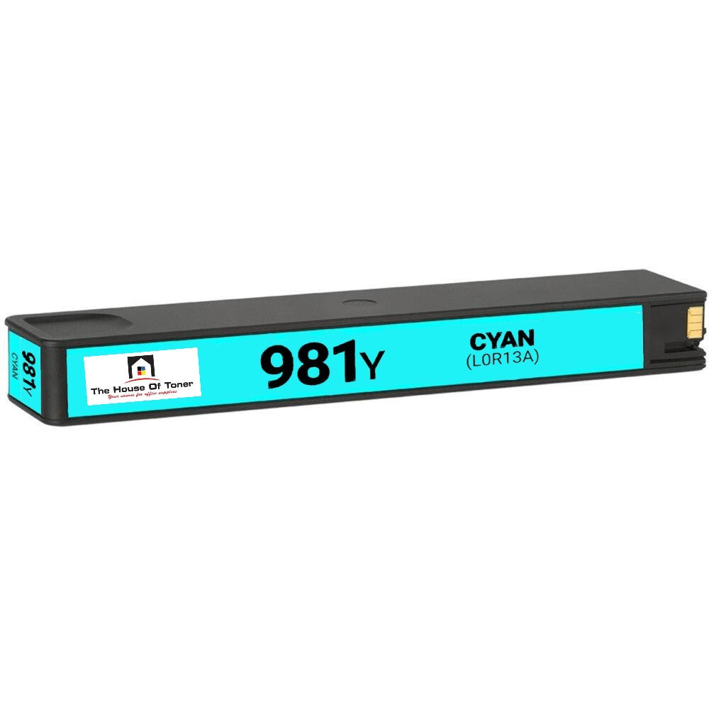Compatible Ink Cartridge Replacement for HP L0R13A (981Y) Cyan (16K YLD)