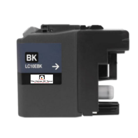 Compatible Ink Cartridge Replacement for BROTHER LC10EBK (LC-10EBK) Black (2.4K YLD)