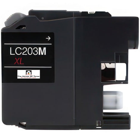 Compatible Ink Cartridge Replacement for BROTHER LC203M (LC-203M XL) Magenta (550 YLD)