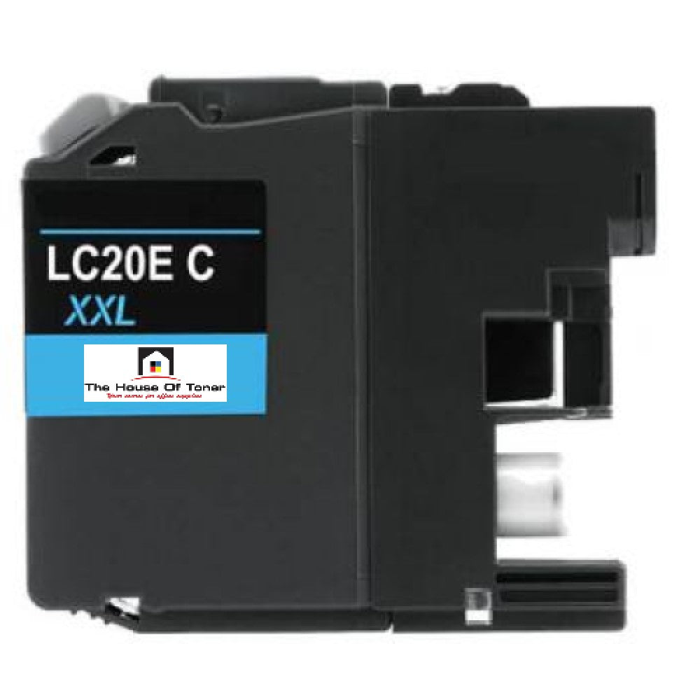 Compatible Ink Cartridge Replacement for BROTHER LC20EC (LC-20EC) Cyan (1.2K YLD)