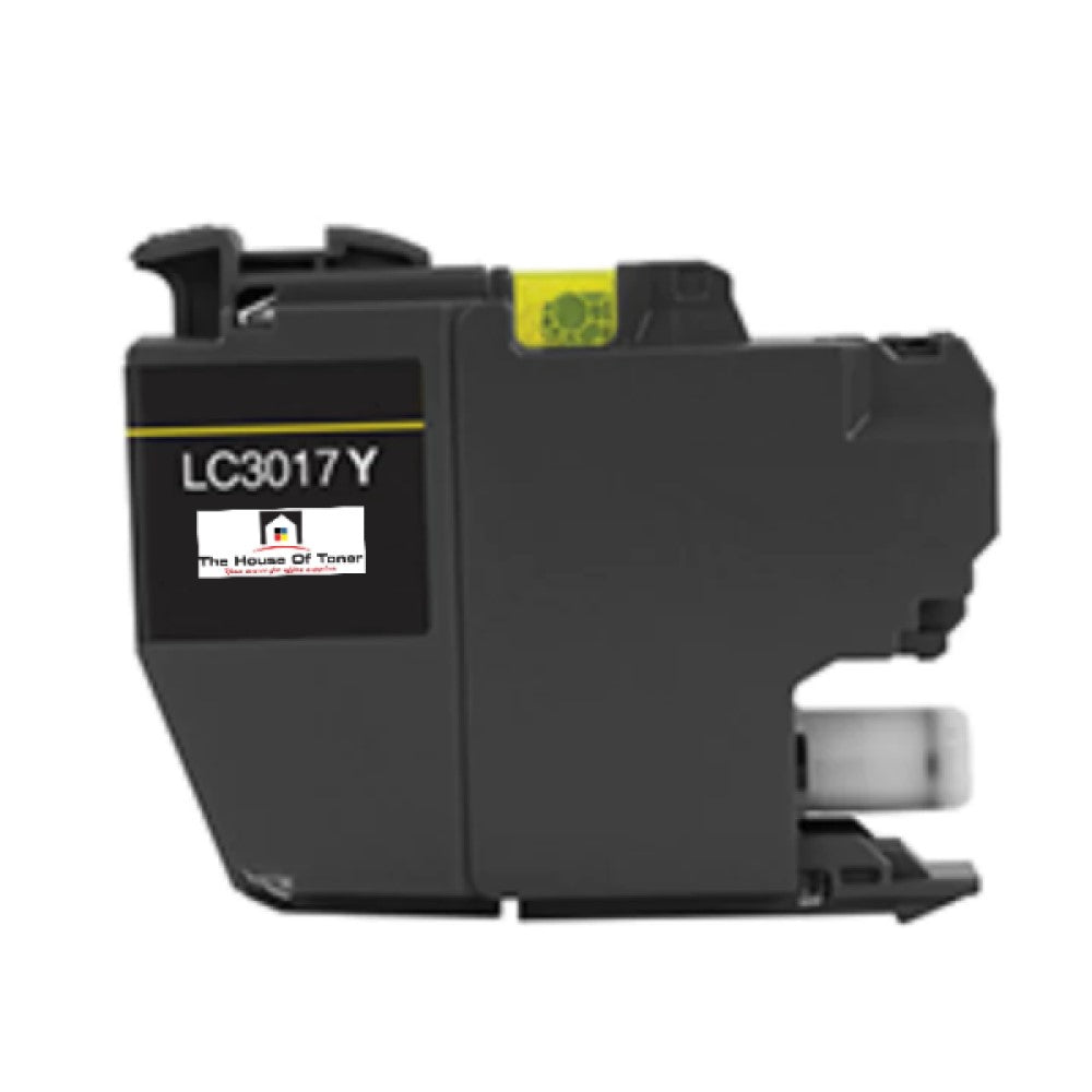 Compatible Ink Cartridge Replacement For BROTHER LC-3017Y (LC3017Y) Yellow (550 YLD)