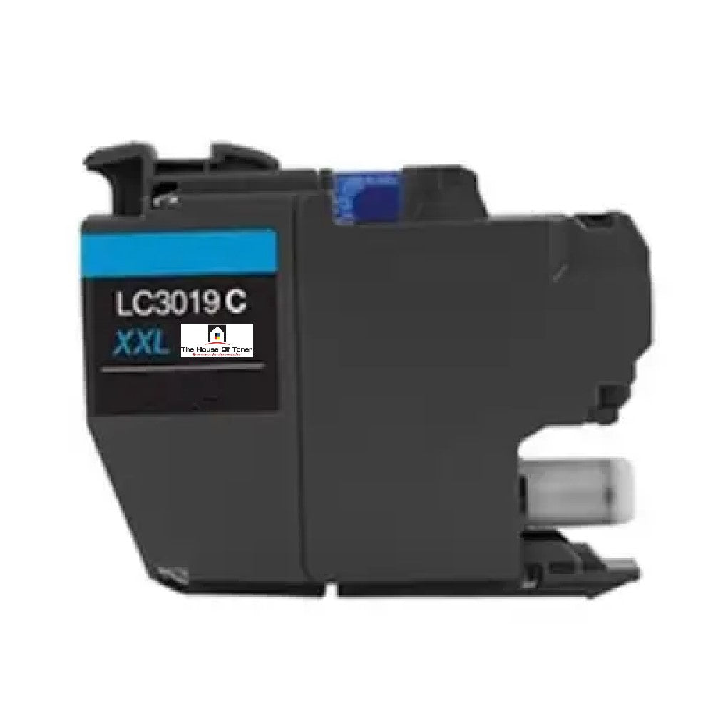 Compatible Ink Cartridge Replacement for BROTHER LC3019C (LC-3019C) Cyan (1.5K YLD)