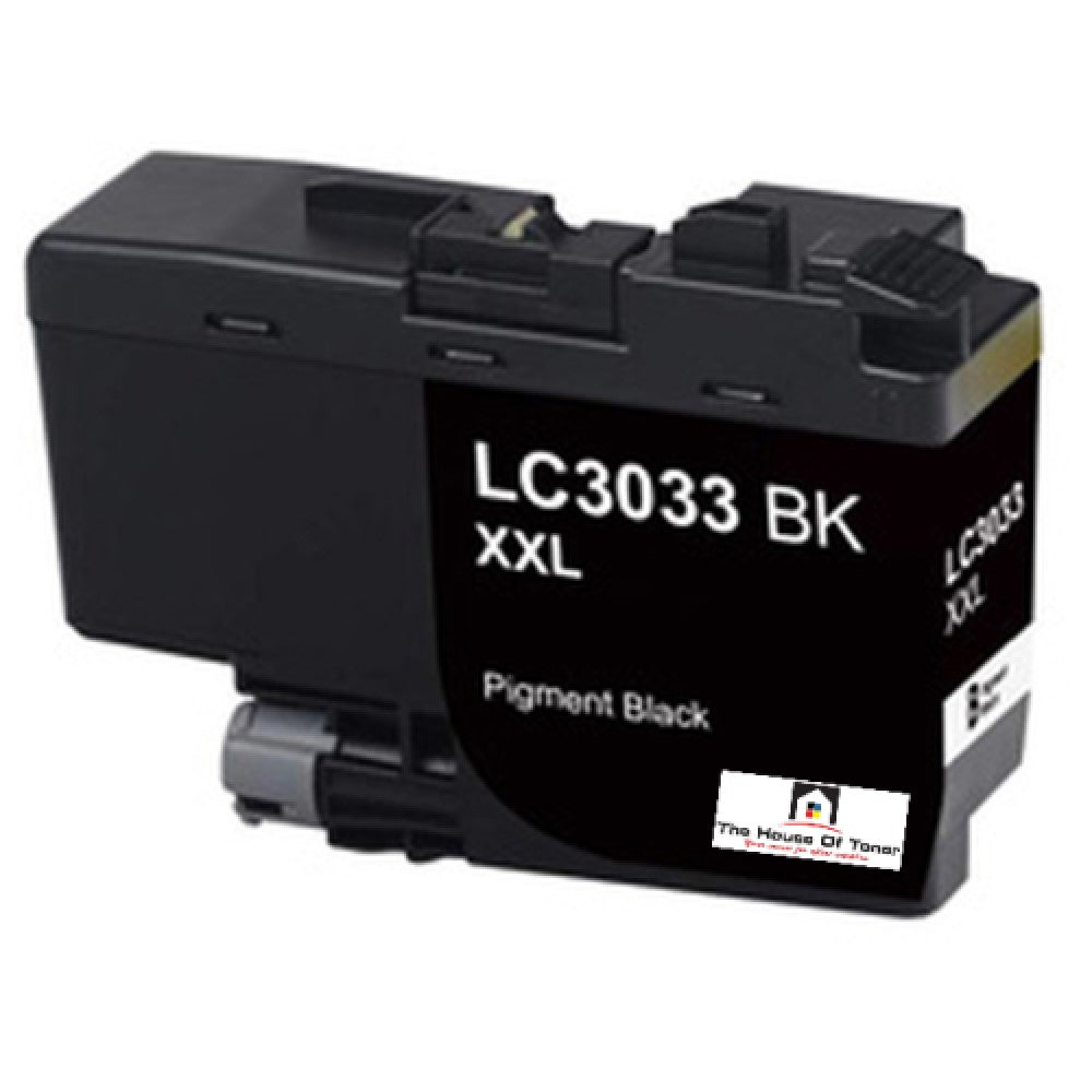 Compatible Ink Cartridge Replacement for BROTHER LC3033BK (LC-3033BK XXL) Black (3K YLD)