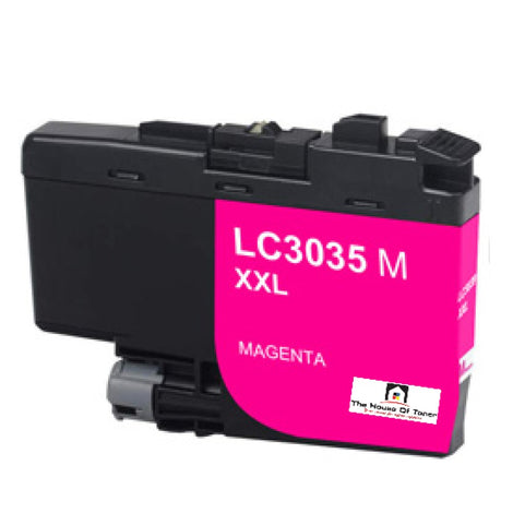 Compatible Ink Cartridge Replacement for BROTHER LC3035M (LC-3035M XXL) Magenta (5K YLD)