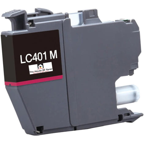 Compatible Ink Cartridge Replacement for BROTHER LC401M (LC-401M) Magenta (200 YLD)