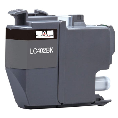 Compatible Ink Cartridge Replacement for BROTHER LC402BK (LC-402BK) Black (550 YLD)