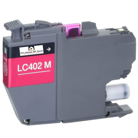 Compatible Ink Cartridge Replacement for BROTHER LC402M (LC-402M) Magenta (550 YLD)