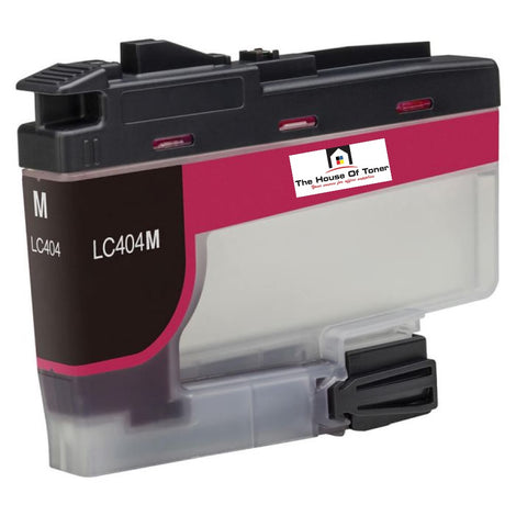 Compatible Ink Cartridge Replacement for BROTHER LC404M (LC-404M) Magenta (750 YLD)