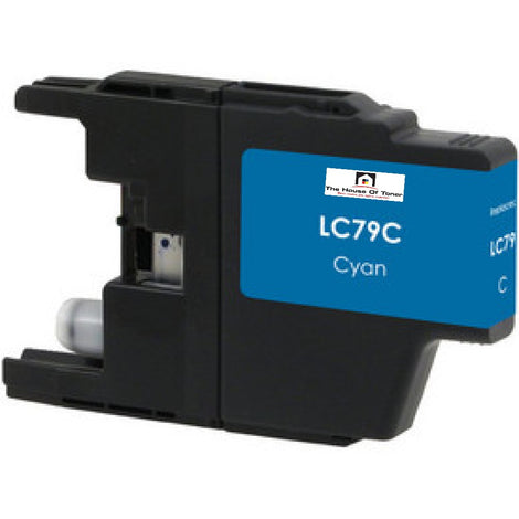 Compatible Ink Cartridge Replacement for BROTHER LC79C (LC-79C) Cyan (19ML)