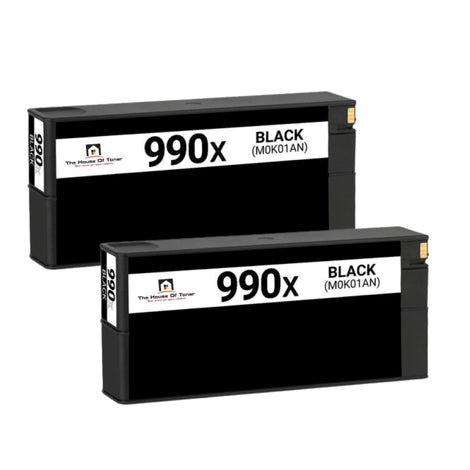Compatible Ink Cartridge Replacement For HP M0K01AN (990X) Black (16K YLD) 2-Pack