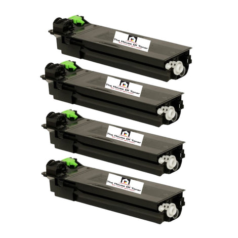 Compatible Toner Cartridge Replacement for SHARP MX206NT (MX-206NT) Black (16K YLD) 4-Pack
