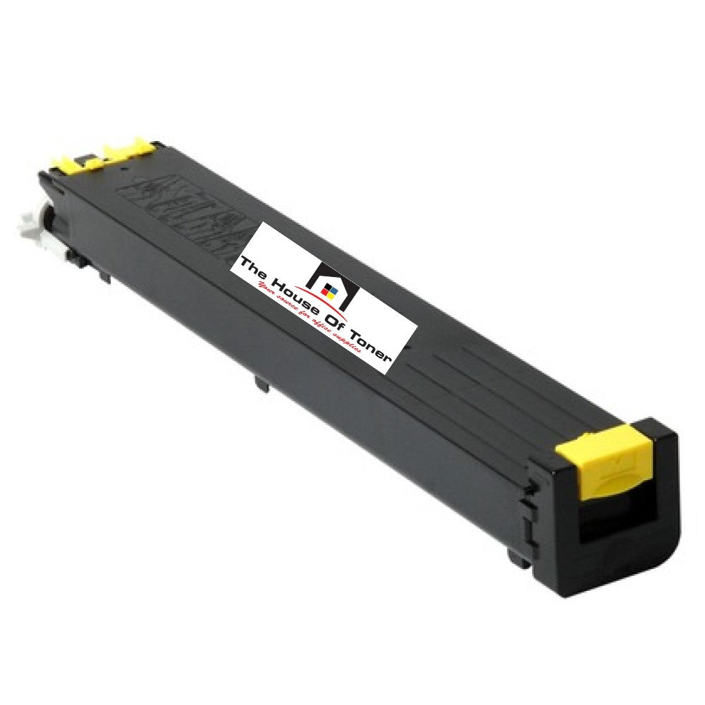 Compatible Toner Cartridge Replacement for SHARP MX51NTYA (MX-51NTYA) Yellow (18K YLD)