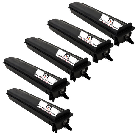 Compatible Toner Cartridge Replacement for TOSHIBA T5018U (T-5018U) Black (43.9K YLD) 5-Pack