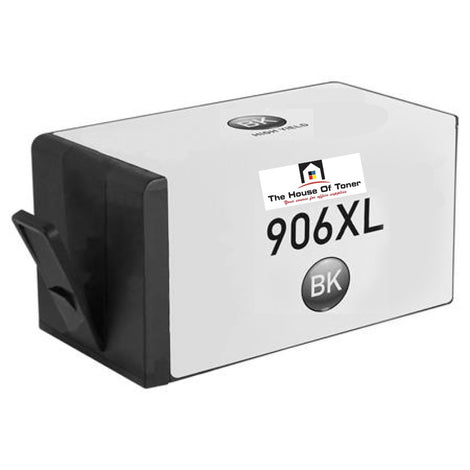 Compatible Ink Cartridge Replacement For HP T6N18AM (906XL) Black (1.5K YLD)