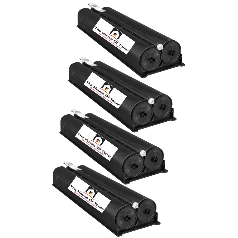 Compatible Toner Cartridge Replacement For TOSHIBA TFC55K (T-FFC55-K) Black (73K YLD) 4-Pack