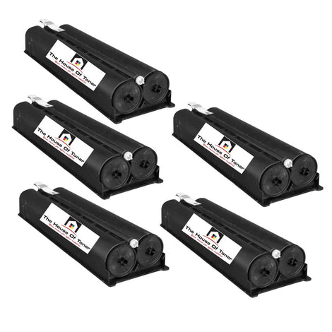 Compatible Toner Cartridge Replacement For TOSHIBA TFC55K (T-FFC55-K) Black (73K YLD) 5-Pack