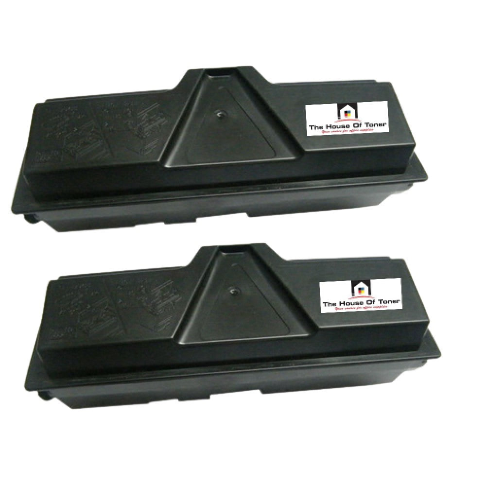 Compatible Toner Cartridge Replacement For Kyocera Mita TK-1102 (TK1102) Black (2.1K YLD) 2-Pack